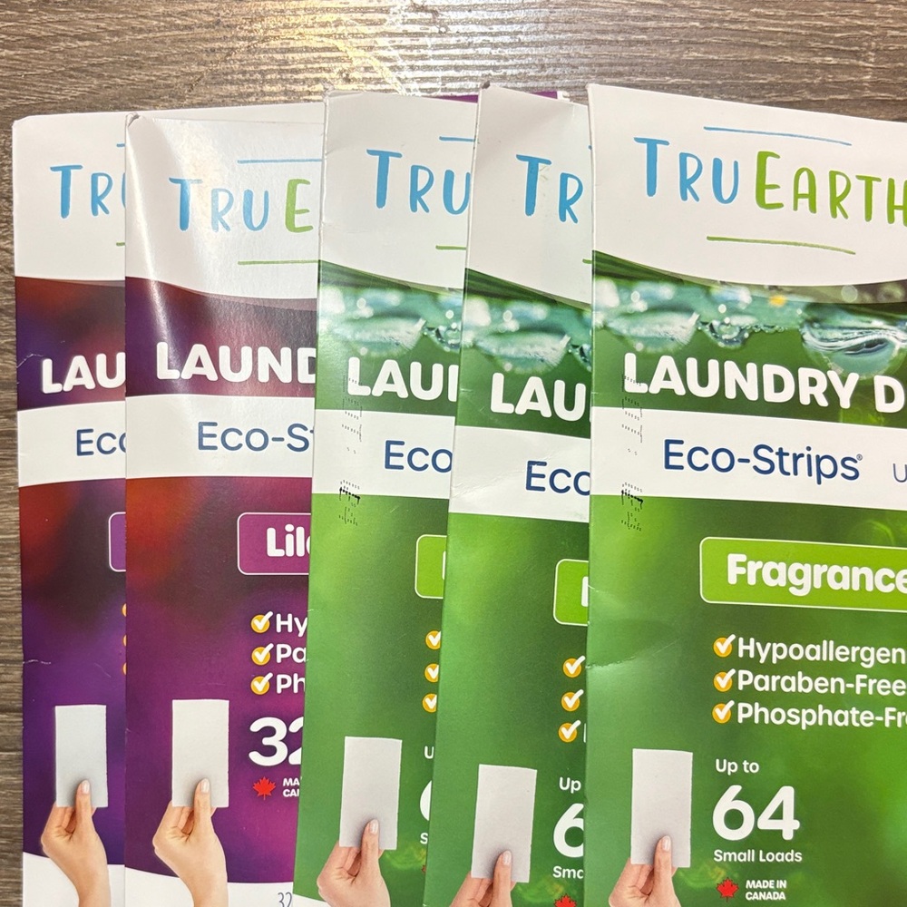 Earth Eco-Friendly Laundry Detergent Strips - Assorted Colors